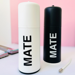 Mate autocebante 2 en 1 con diseño
