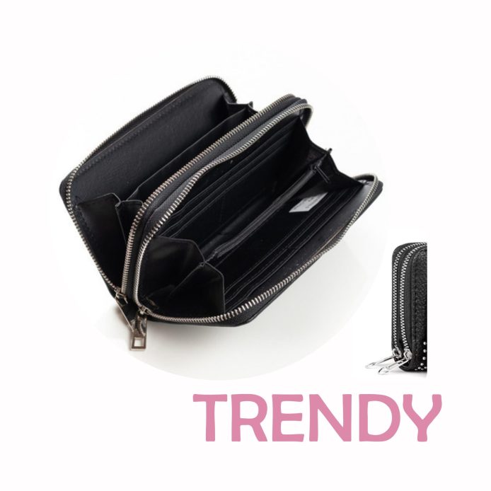 Billetera TRENDY - Doble cierre - Imagen 2