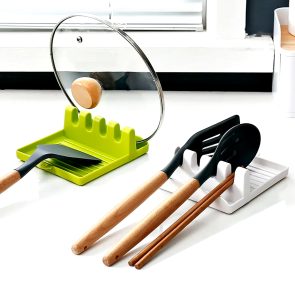 Apoya utensilios de cocina