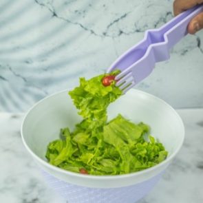 Cubiertos / pinza para ensalada