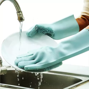 Guantes esponja de silicona