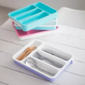 Organizador de cubiertos extensible