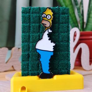 Porta esponja Homero Simpson