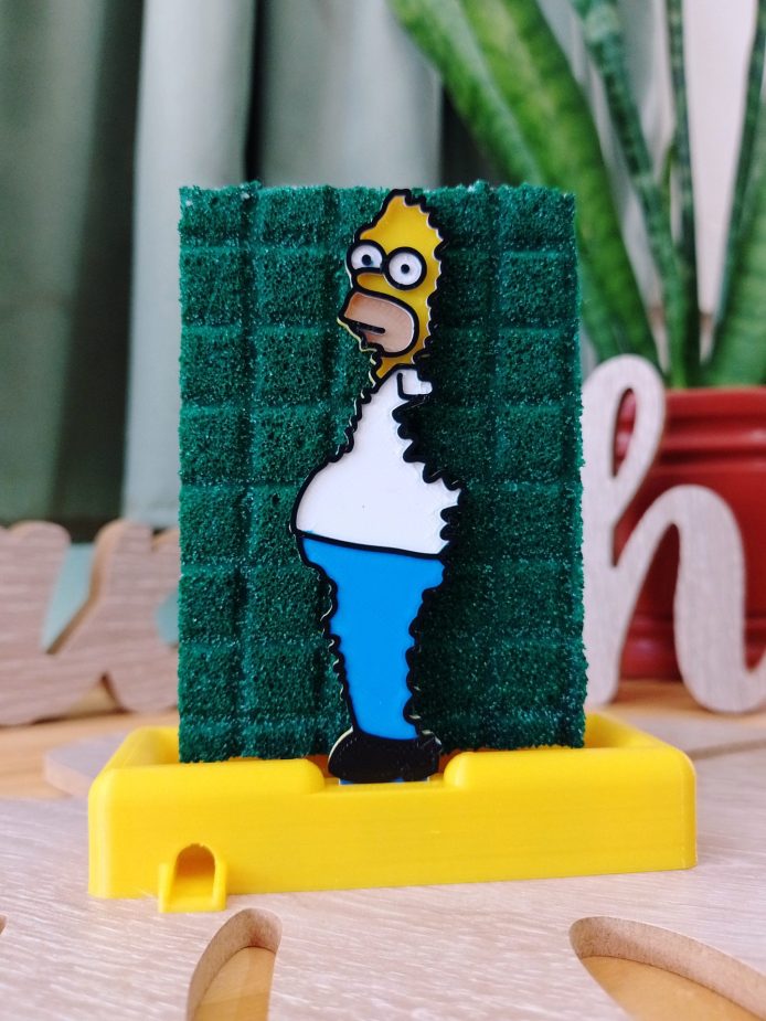 Porta esponja Homero Simpson